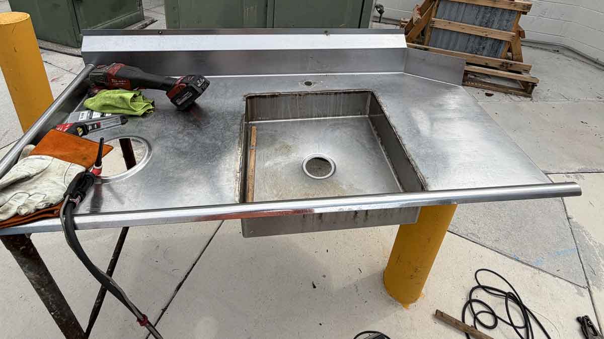 Restaurant welding and kitchen equipment repair